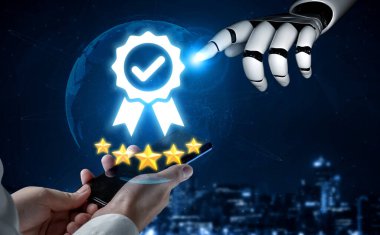 AI, güven, kalite güvencesi ve doğrulanmış iş standartlarını sağlamak için akıllı uyum araçları ve sanal asistanlar kullanılarak ürün sertifikalarını doğrulamaktadır. Kefil