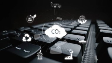 Net sıfır hedefler ve CO2 azaltma stratejisi sürdürülebilirlik, yeşil enerji entegrasyonu, net sıfır emisyon politikaları ve iş ve toplum için iklim dostu sürdürülebilirlik çözümleri. Muxer