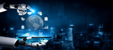 Yapay zeka, sanal analitikler, sınır ötesi planlama ve stratejik uluslararası büyüme için akıllı finansal araçlarla küresel pazarlamayı destekler. Kefil