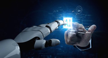 Yapay zeka, çekirdek dijital devre ve gelişmiş yapay zeka sistemleri ile bütünleşmeyi, yeniliğin geliştirilmesini, bilgisayar gücünü ve endüstriler arasında akıllı otomasyonu resmetmeye yardımcı olur.