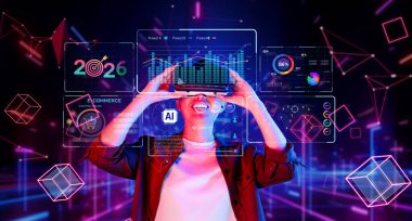 Experience the convergence of AI and data analytics in marketing as we visualize future trends for 2026 using virtual reality technology and interactive graphics. XDMCP