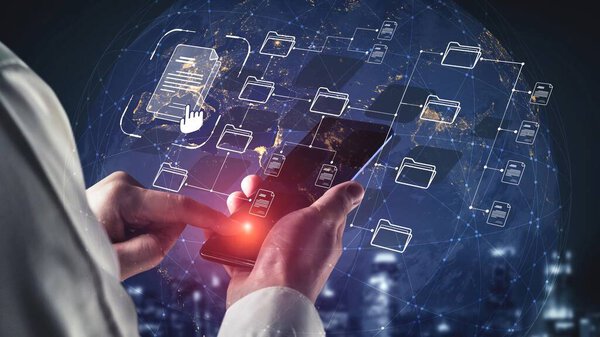 Digital file structure showing folder organization, file hierarchy, and document arrangement. File structure supports management, improves access, and file structure enhances clarity. Marrow