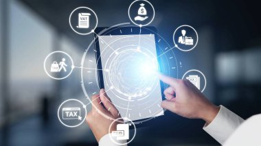 Concept of tax and financial management ensures compliance. This system streamlines tax processes, enhancing financial management for individuals and businesses alike. Gist