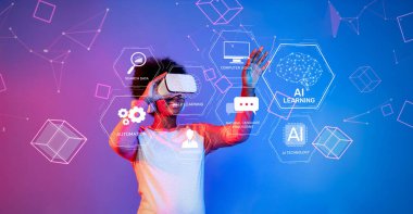 Explore the intersection of AI and personal assistance in a vibrant virtual environment, showcasing innovative coding and learning functionalities for enhanced user experiences. XDMCP