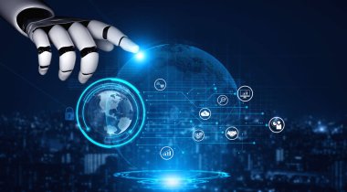 Yapay zeka, veri analizlerini öngörü modelleri, akıllı gösterge panelleri ve veri odaklı iş kararları için sanal asistan görüşleriyle yürütüyor. Kefil