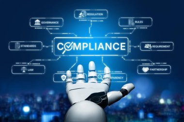 Yapay zeka, organizasyonları korumak ve şeffaflığı geliştirmek için otomatik politika kontrollerine, akıllı düzenleme sistemlerine ve akıllı denetlemeye uyulmasını sağlar. Yapay Zeka Çizgisi