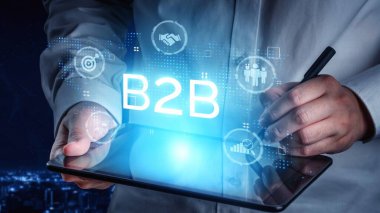 B2B stratejisi ve teknoloji iş-ticaret operasyonlarını dönüştürme, iletişimi optimize etme ve dijital B2B araçları ve yenilikler ile pazar verimliliğini artırma. Muxer