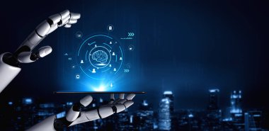 AI for business intelligence and knowledge management enabling automated decision making. AI analysis of company information for strategic insights. Motif