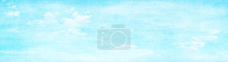 Téléchargez les photos : Grunge blue sky background with space for text . Panorama background - en image libre de droit