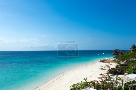Photo for Tropical beach . Summer holiday and vacation concept for tourism. - Royalty Free Image