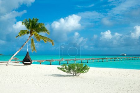Téléchargez les photos : Belle plage et mer tropicale - en image libre de droit