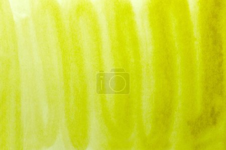 Photo for Yellow watercolor background. hand painted by brush - Royalty Free Image
