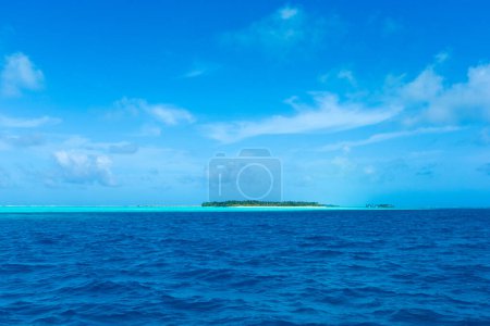 Photo for Beach and tropical sea . nature background - Royalty Free Image