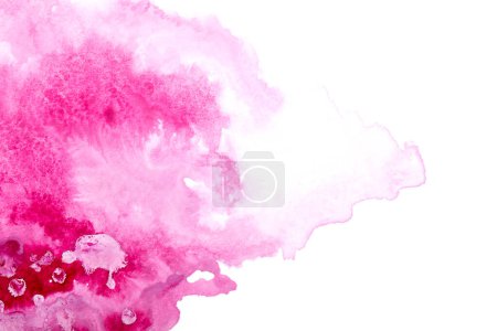 Photo for Colorful watercolor background. hand painted by brush - Royalty Free Image