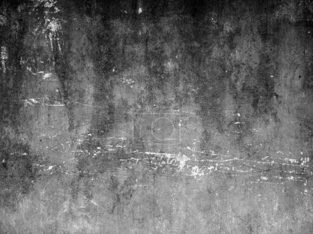 Photo for Dark grunge textured wall closeup - Royalty Free Image