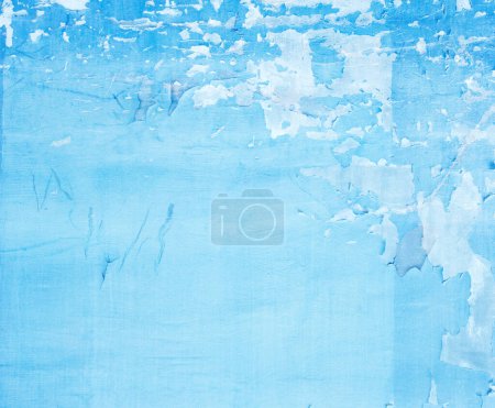 Photo for Concrete blue wall texture - Royalty Free Image