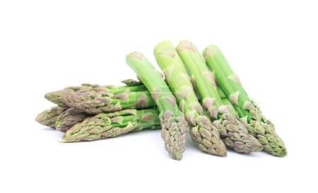 Photo for Asparagus on the white background - Royalty Free Image