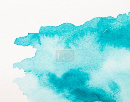 Photo for Watercolor background. hand painted by brush - Royalty Free Image