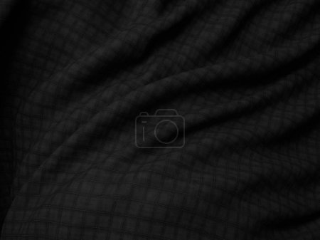 Photo for Background formed by wrinkle fabric. 3d illustration. - Royalty Free Image