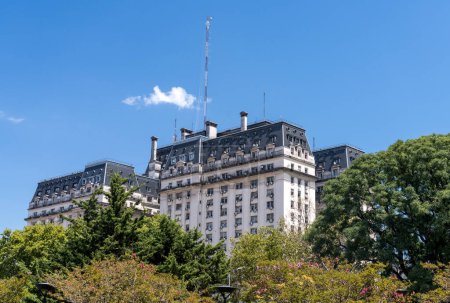 Photo for The Libertador Building or Edificio Libertador houses the Ministry of Defense in Buenos Aires - Royalty Free Image