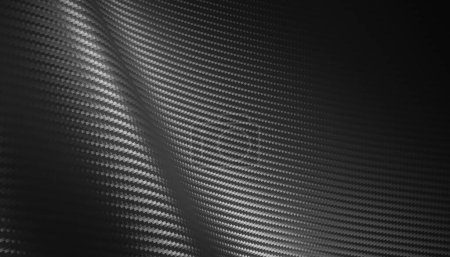 3d render, corrugated carbon fibre background