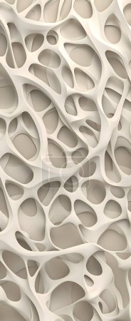 Photo for Parametric abstract design voronoi design wallpaper - Royalty Free Image