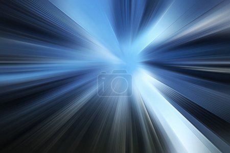 Photo for Abstract colour background with lines. Futuristic Design - Royalty Free Image