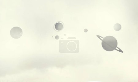 Photo for Image of outer space. Mixed media. Elements of image furnished by NASA - Royalty Free Image
