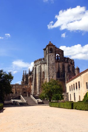 Foto de Monasterio de los Caballeros de los Templarios (Conventos de Cristo), Tomar, Distrito Santarem, Portugal. Patrimonio de la Humanidad UNESCO - Imagen libre de derechos