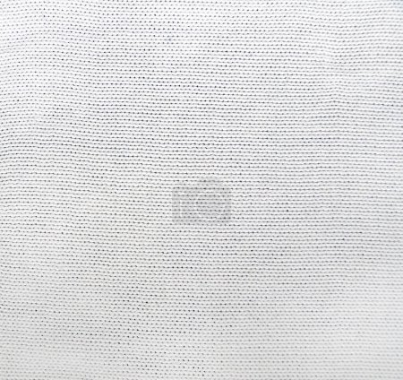 Foto de Jersey de lana textura de color blanco. Material natural de lana de punto. Fondo horizontal o vertical con textura de tejido de punto - Imagen libre de derechos