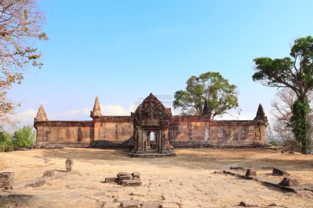 Photo for Gopura II in Preah Vihear Temple complex (Prasat Phra Wihan), Cambodia, Asia - Royalty Free Image