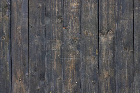 Photo for Black painted wooden wall background - Royalty Free Image