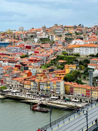 Photo for Panoramic view of Porto, Portugal and bridge - Royalty Free Image