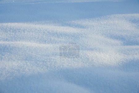 Photo for White snow in winter, abstract background - Royalty Free Image