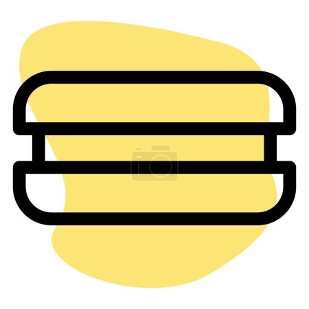 Téléchargez les illustrations : Ice cream sandwich light icon set - en licence libre de droit