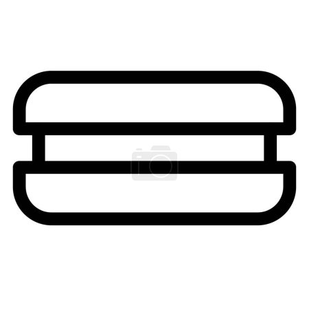 Téléchargez les illustrations : Ice cream sandwich light icon set - en licence libre de droit
