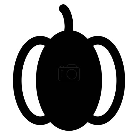 Illustration for Tropical fruit pitanga often used for flavoring - Royalty Free Image