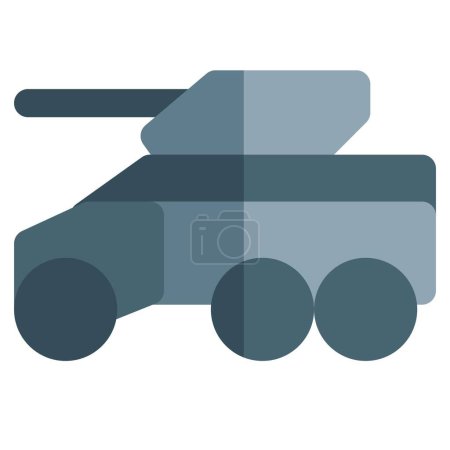Illustration for Special purpose vehicles, armoured mpv. - Royalty Free Image