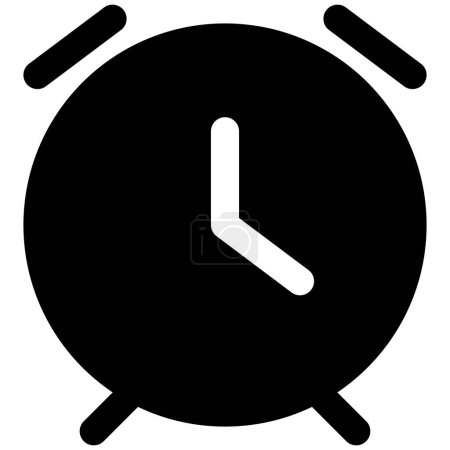 Illustration for Alarm clock, gadget used to awaken people. - Royalty Free Image