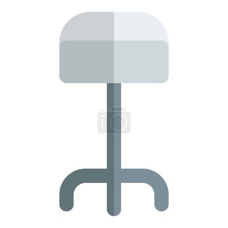 Illustration for Bar stool, stylish chair for decor. - Royalty Free Image