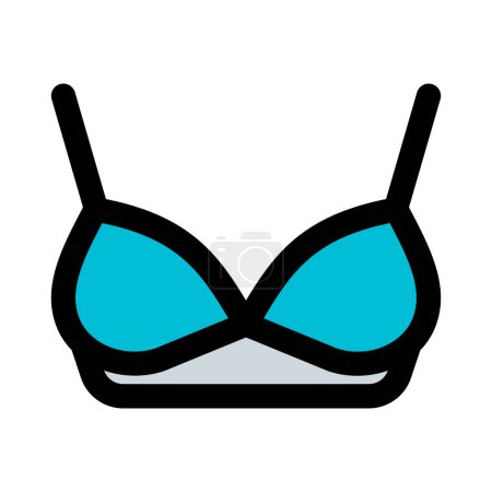 Illustration for Pushup bra designed for women comfort. - Royalty Free Image