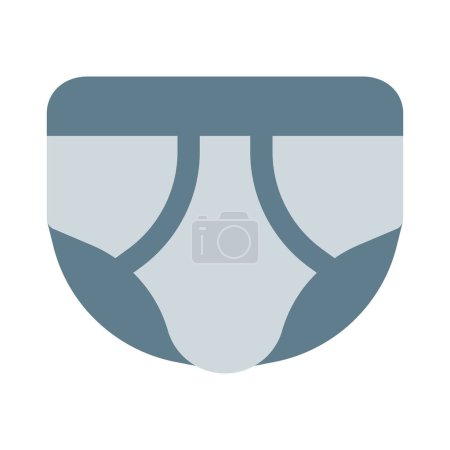 Illustration for Well fitted underwear for man's comfort. - Royalty Free Image