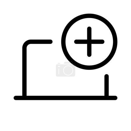 Illustration for Create desktop shortcut with a new icon. - Royalty Free Image
