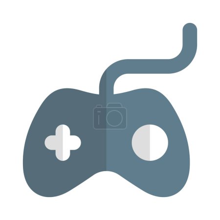 Ilustración de Dispositivo portátil o gamepad para controlar el juego. - Imagen libre de derechos