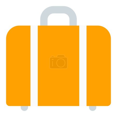 Téléchargez les illustrations : Bagages manutentionnés portables pour voyager. - en licence libre de droit