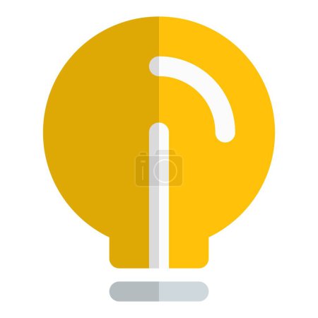 Téléchargez les illustrations : Ampoule rechargeable pour éclairage. - en licence libre de droit