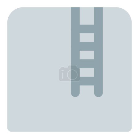 Illustration for Storage tank holds liquids for various purposes. - Royalty Free Image
