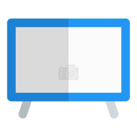 Illustration for Visual entertainment device for broadcasting shows. - Royalty Free Image
