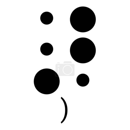 Round closing bracket depicted in braille.