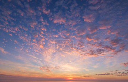 Photo for Beautiful dramatic scenic after sunset sky background after sunset - Royalty Free Image